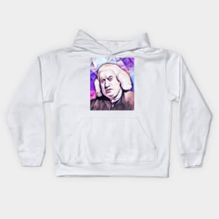 Samuel Johnson Pink Portrait | Samuel Johnson Artwork 8 Kids Hoodie